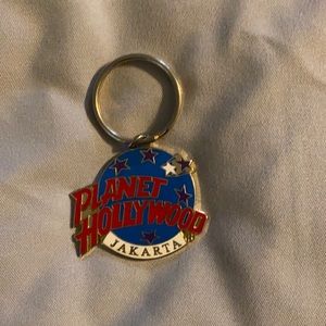Vintage planet Hollywood Jakarta keychain
